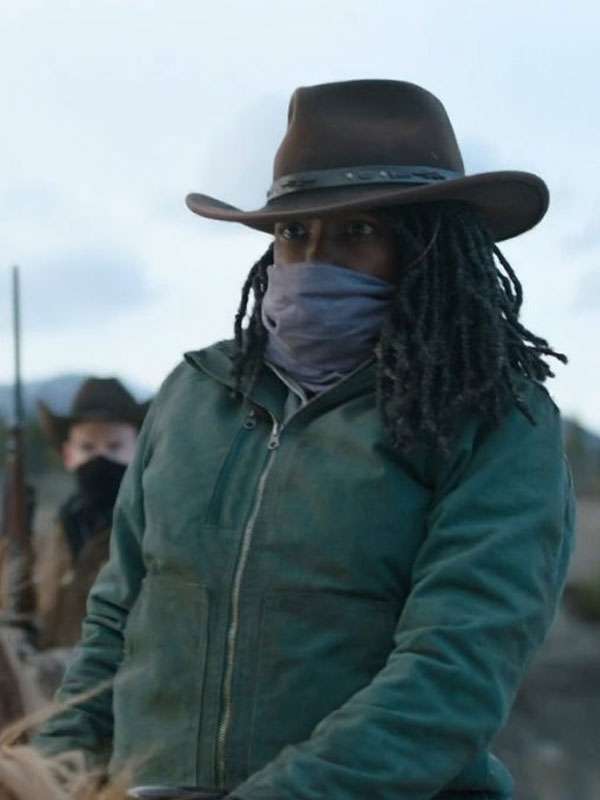 Rutina Wesley The Last Of Us Green Jacket