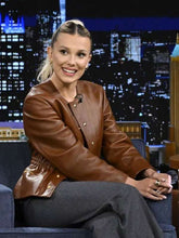Millie Bobby Brown Leather Jacket
