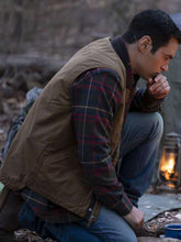 Ramón Rodríguez Will Trent S03 Brown Vest