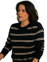 Scream 7 Sidney Prescott Black Striped Sweatshirt