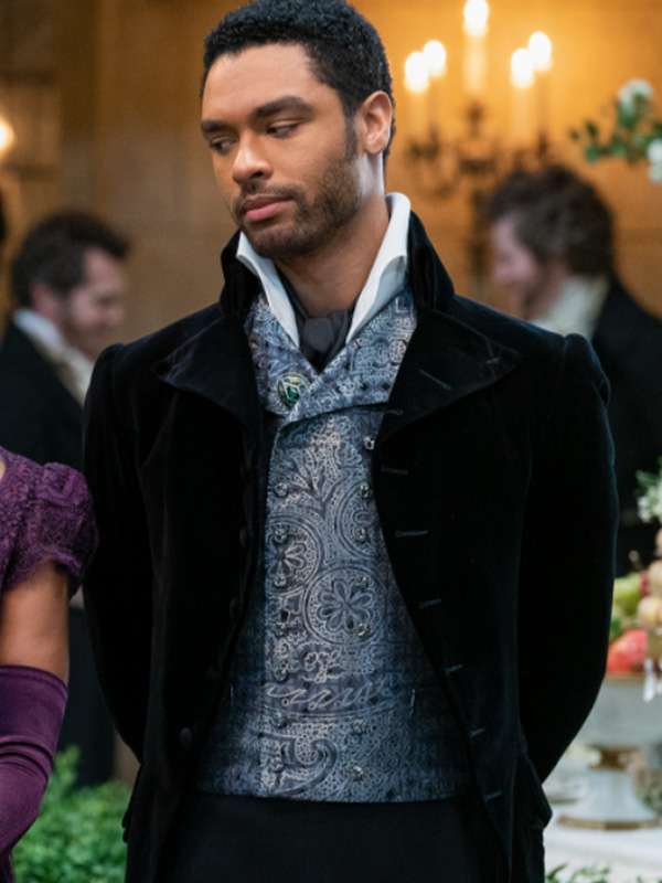 Simon Basset Bridgerton Black Coat