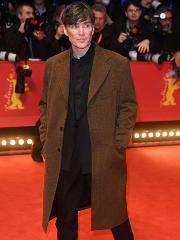 Cillian Murphy Small Things Like These Movie Event Brown Coat