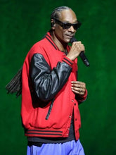 Snoop Dogg CinemaCon Red Varsity Jacket