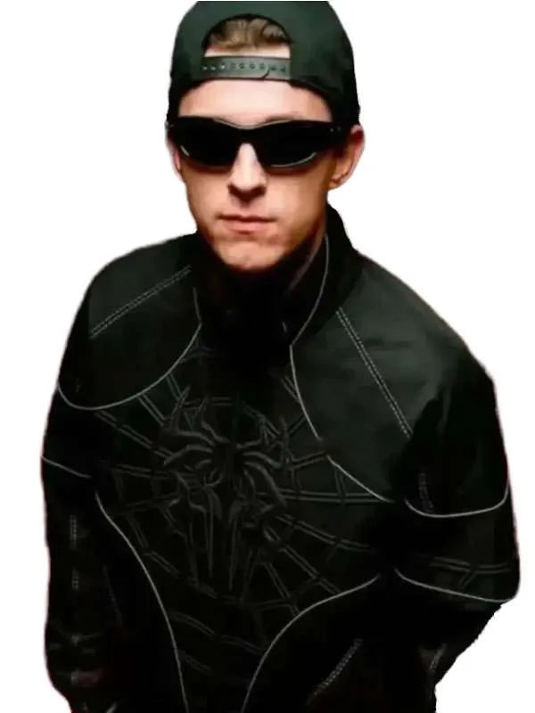 Tom Holland Spider-Man Brand New Day Black Jacket