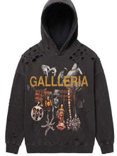 Grey Spiderman graphic hoodie with kangaroo pocket