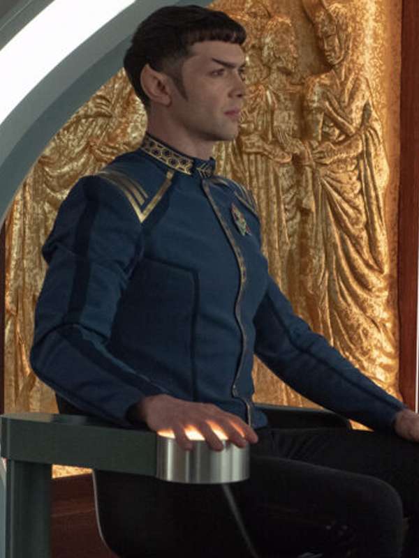 Spock Star Trek Strange New Worlds Uniform Jacket