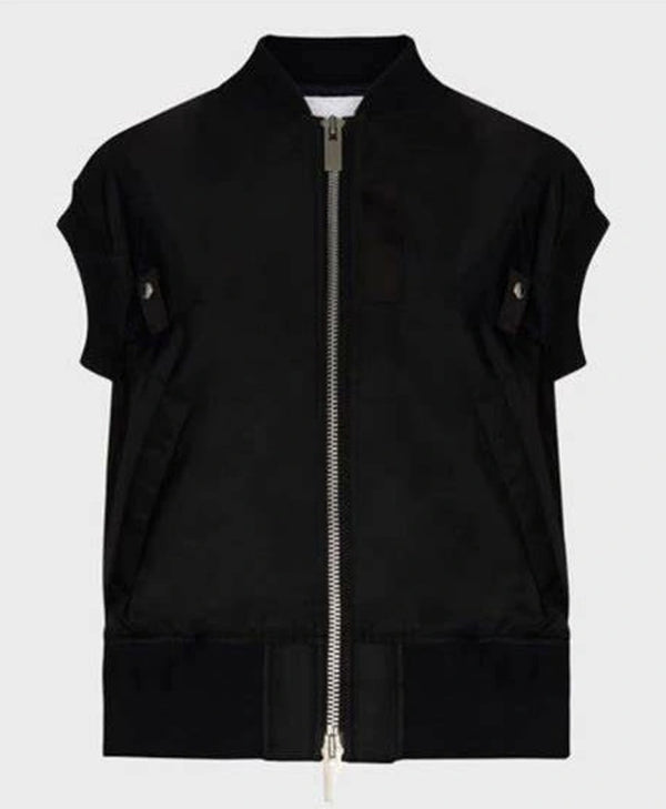 Stella Bak The Morning Show S02 Black Polyester Vest