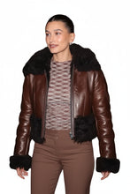 Hailey Bieber Fur Brown Jacket