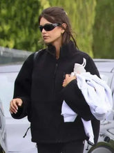 Kaia Gerber 2026 Black Jacket