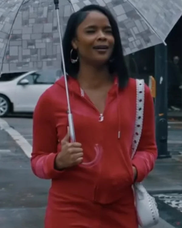 Strength Of A Woman Ajiona Alexus Pink Zipper Hoodie