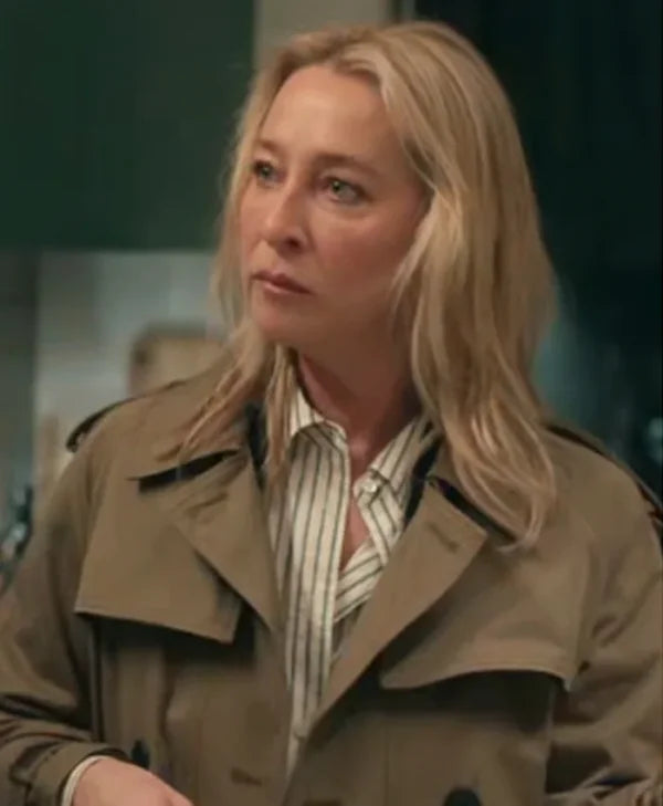Strife S02 Asher Keddie Brown Coat
