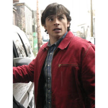 Smallville Clark Kent Red Cotton Jacket