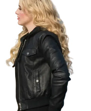 Supernatural Claire Novak Black Leather Jacket