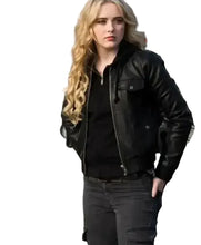 Supernatural Claire Novak Black Leather Jacket