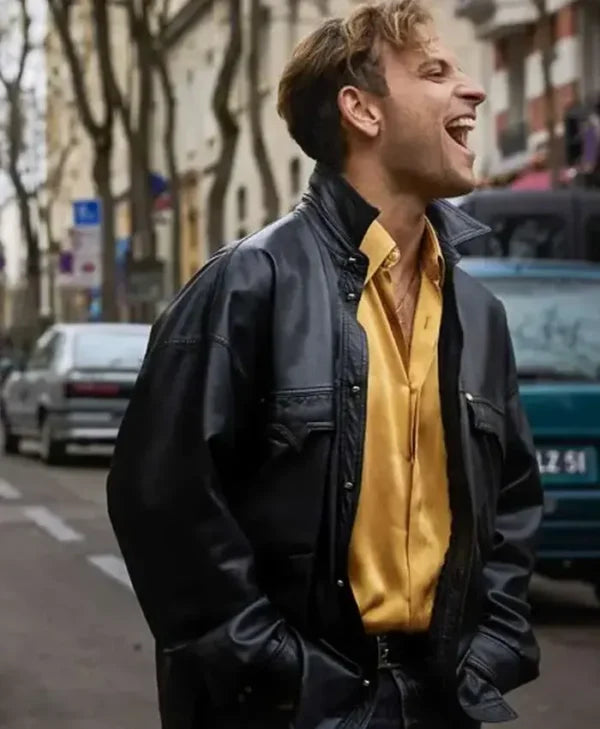Supersex 2024 Alessandro Borghi Leather Jacket