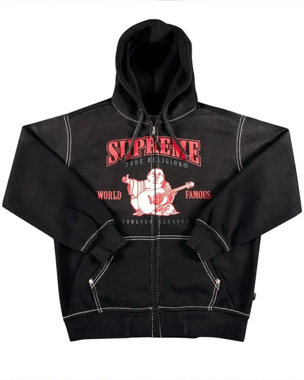 Supreme True Religion Zip Up Hoodie