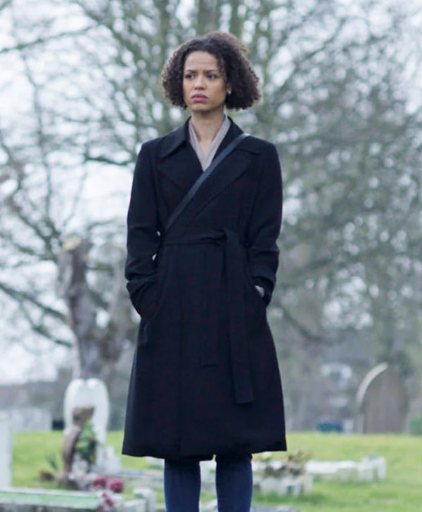 Surface S02 Gugu Mbatha-Raw Black Coat