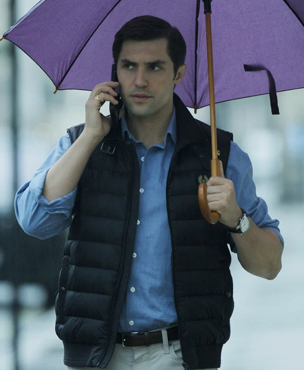 Surface S02 Phil Dunster Black Puffer Vest