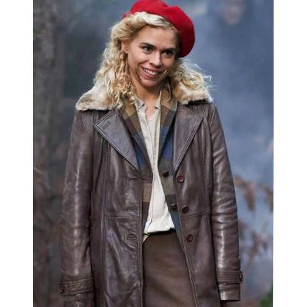 Suzie Pickles I Hate Suzie Leather Coat