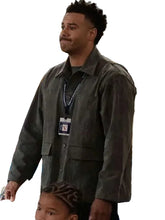 Abbott Elementary Zack Fox Grey Jacket