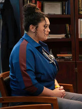 Aury Krebs Brilliant Minds Blue Track Jacket