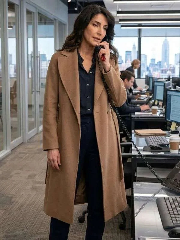 Necar Zadegan CIA Wool Coat