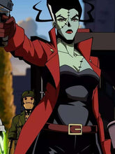 Bride of Frankenstein Creature Commandos Red Costume Coat