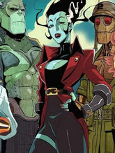 Bride of Frankenstein Creature Commandos Red Costume Coat