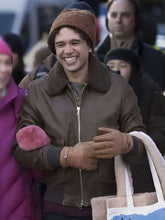 Elsbeth S02 Hayward Leach Bomber Leather Jacket