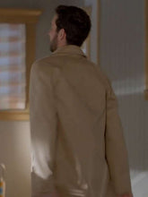 Michael Urie Shrinking S02 Beige Coat