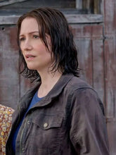 The Way Home S04 Kat Landry Brown Cotton Jacket
