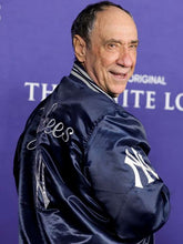 F. Murray Abraham The White Lotus S02 Blue Varsity Jacket