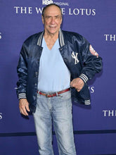 F. Murray Abraham The White Lotus S02 Blue Varsity Jacket