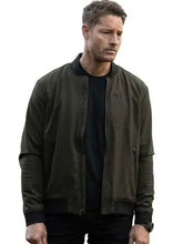 Justin Hartley Tracker S03 Green Bomber Jacket