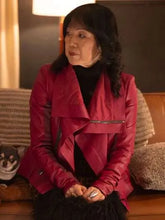 Margaret Cho Will Trent S04 Red Leather Jacket