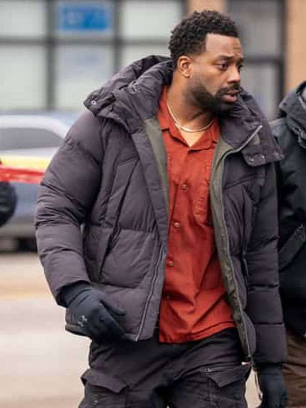 Chicago PD S13 LaRoyce Hawkins Puffer Jacket
