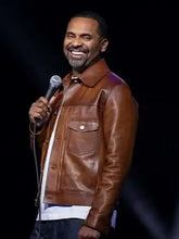 Mike Epps Brown Trucker Jacket