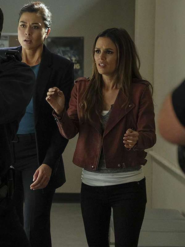 Sam Swift Take Two Rachel Bilson Suede Leather Jacket