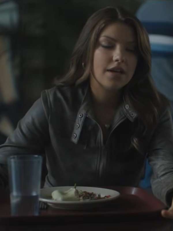 Bree Tell Me Lies 2024 Brown Leather Jacket