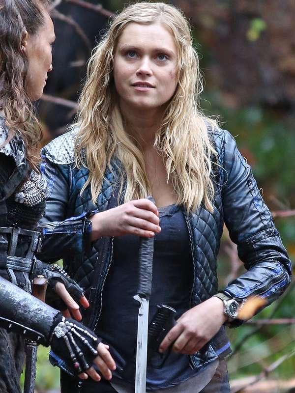 Clarke Griffin The 100 S02 Quilted Leather Jacket