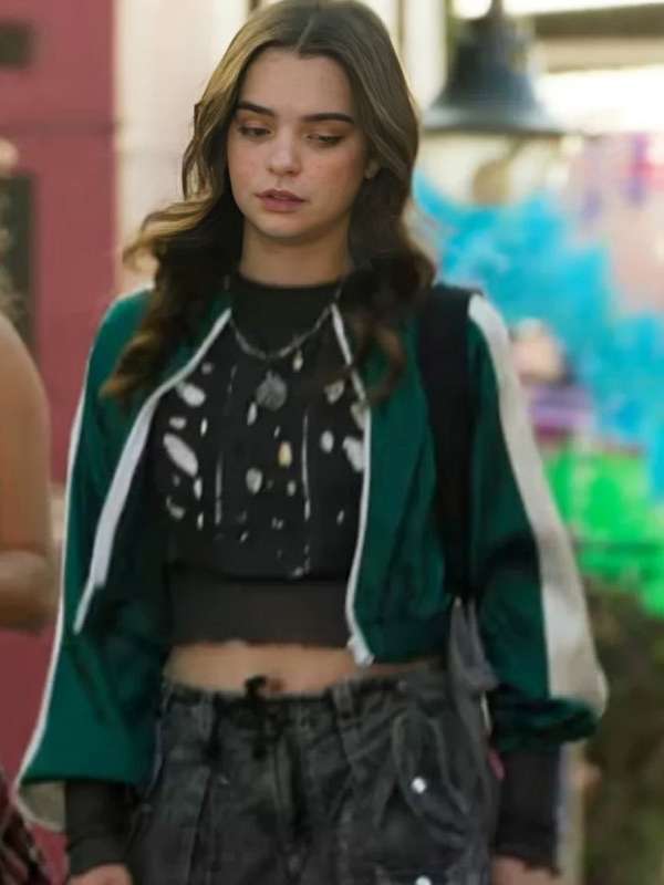Lucía Lobo The Accident Green Bomber Jacket