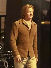 Brad Pitt The Adventures of Cliff Booth Suede Jacket
