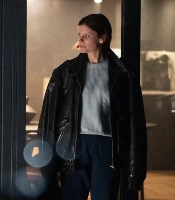 The Astronaut Kate Mara Black Leather Jacket