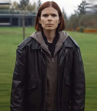 The Astronaut Kate Mara Black Leather Jacket