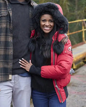 The Bachelorette Charity Lawson Red Hooded Jacket