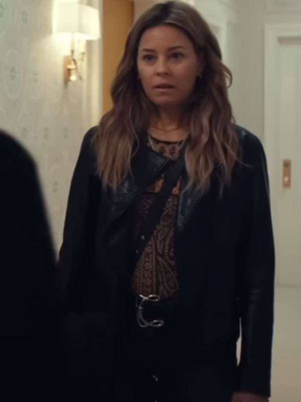Elizabeth Banks The Better Sister Leather Jacket