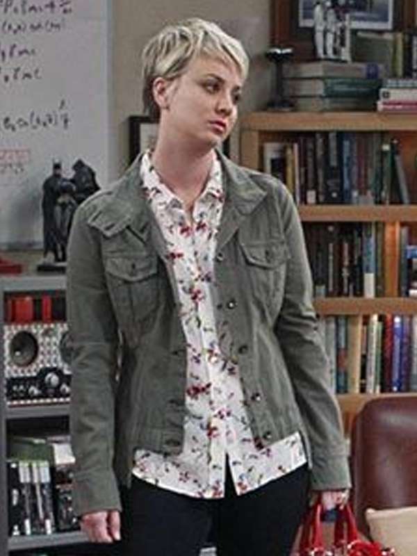 The Big Bang Theory S08 Penny Green Cotton Jacket