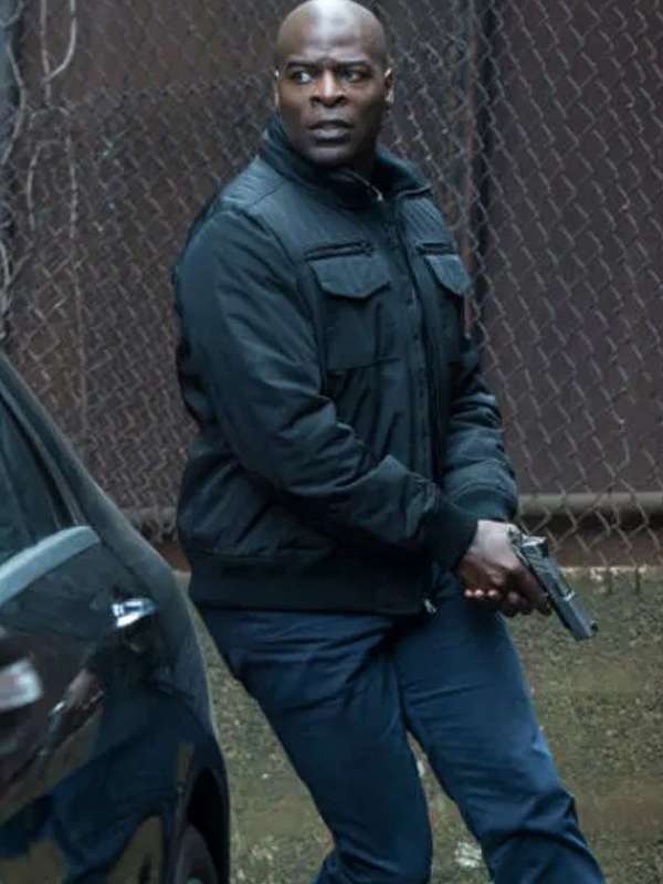 Hisham Tawfiq The Blacklist Black Bomber Jacket