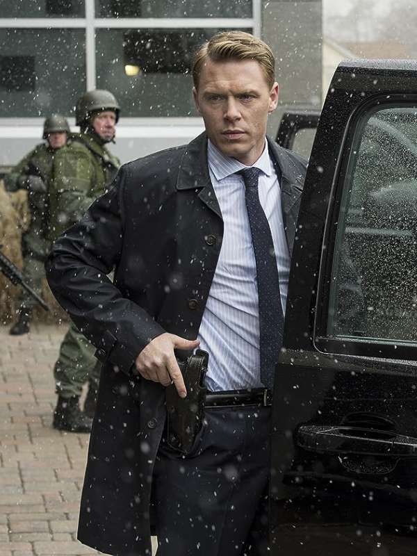 Diego Klattenhoff The Blacklist S10 Black Coat