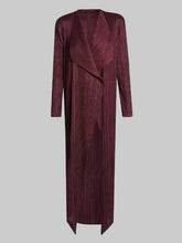 Brooke Logan Burgundy Coat
